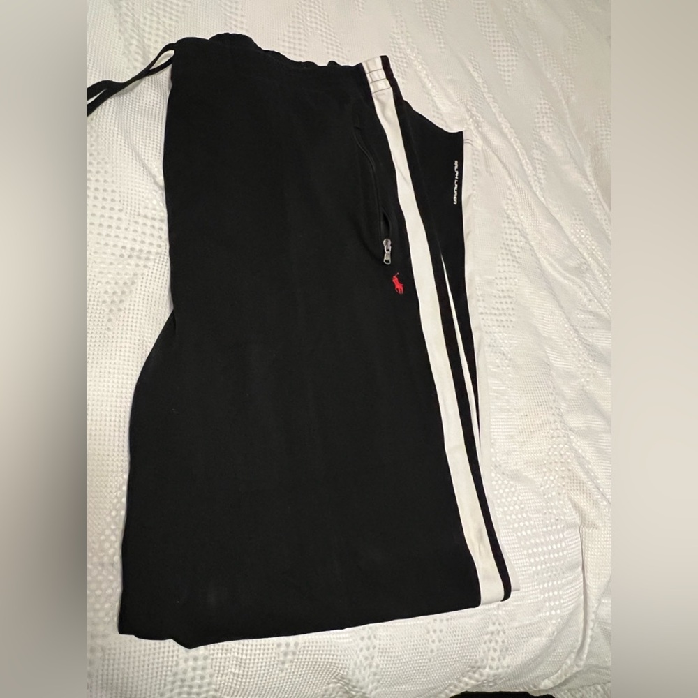 Authentic Ralph Lauren track pants Never worn closet kept